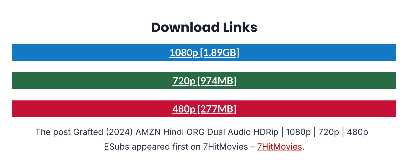 First, click on your preferred resolution (480p, 720p, 1080p, etc.).